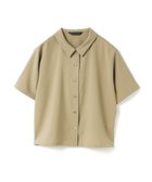 【マーコート/MARcourt】のmizuiro ind ポプリンハーフスリーブシャツ ベージュ|ID: prp329100004560301 ipo3291000000032637387