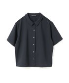 【マーコート/MARcourt】のmizuiro ind ポプリンハーフスリーブシャツ ネイビー|ID: prp329100004560301 ipo3291000000032637388