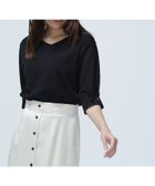 【ナチュラル ビューティー ベーシック/NATURAL BEAUTY BASIC】のVネックハトメシアースリーブニット 人気、トレンドファッション・服の通販 founy(ファニー) ファッション Fashion レディースファッション WOMEN トップス・カットソー Tops/Tshirt ニット Knit Tops Vネック V-Neck カフス Cuffs シアー Sheer スリーブ Sleeve ミックス Mix 人気 Popularity 定番 Standard thumbnail クロ|ID: prp329100004560306 ipo3291000000032242518