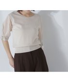 【ナチュラル ビューティー ベーシック/NATURAL BEAUTY BASIC】のVネックハトメシアースリーブニット 人気、トレンドファッション・服の通販 founy(ファニー) ファッション Fashion レディースファッション WOMEN トップス・カットソー Tops/Tshirt ニット Knit Tops Vネック V-Neck カフス Cuffs シアー Sheer スリーブ Sleeve ミックス Mix 人気 Popularity 定番 Standard thumbnail オフベージュ|ID: prp329100004560306 ipo3291000000032242519
