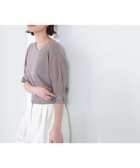 【ナチュラル ビューティー ベーシック/NATURAL BEAUTY BASIC】のVネックハトメシアースリーブニット 人気、トレンドファッション・服の通販 founy(ファニー) ファッション Fashion レディースファッション WOMEN トップス・カットソー Tops/Tshirt ニット Knit Tops Vネック V-Neck カフス Cuffs シアー Sheer スリーブ Sleeve ミックス Mix 人気 Popularity 定番 Standard thumbnail ライトモカ|ID: prp329100004560306 ipo3291000000032242520