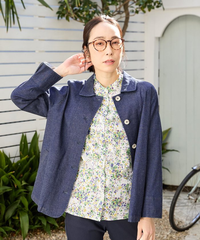 【デコイ/DECOY Since1981】のデニムジャケット インテリア・キッズ・メンズ・レディースファッション・服の通販 founy(ファニー) https://founy.com/ ファッション Fashion レディースファッション Fashion for Women アウター Coat / Outerwear Collection レディースジャケット・軽アウター Jackets デニムジャケット / カジュアルアウター Denim Jackets ギャザー Gathered, Ruffled ジャケット Jacket, Outerwear デニム Denim, Jeans Material |ID: prp329100004560309 ipo3291000000032750426