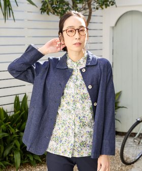 【デコイ/DECOY Since1981】のデニムジャケット 人気、トレンドファッション・服の通販 founy(ファニー) ファッション Fashion レディースファッション Fashion for Women アウター Coat / Outerwear Collection レディースジャケット・軽アウター Jackets デニムジャケット / カジュアルアウター Denim Jackets ギャザー Gathered, Ruffled ジャケット Jacket, Outerwear デニム Denim, Jeans Material |ID:prp329100004560309