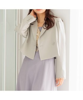 【ミスティ ウーマン/mysty woman】の【オケージョン】パワショルショートジャケット 人気、トレンドファッション・服の通販 founy(ファニー) ファッション Fashion レディースファッション Fashion for Women アウター Coat / Outerwear Collection レディースジャケット・軽アウター Jackets おすすめ Recommended / Our Picks オケージョン Occasion Wear ショート Short, Short Length ジャケット Jacket, Outerwear スタイリッシュ Stylish, Fashionable デニム Denim, Jeans Material ロング Long, Long-Length 二次会 After Party 結婚式 Wedding 羽織 Haori, Light Jacket ビジネス 仕事 通勤 Business / Work / Commuting |ID:prp329100004560311