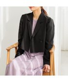 【ミスティ ウーマン/mysty woman】の【オケージョン】パワショルショートジャケット 人気、トレンドファッション・服の通販 founy(ファニー) ファッション Fashion レディースファッション Fashion for Women アウター Coat / Outerwear Collection レディースジャケット・軽アウター Jackets おすすめ Recommended / Our Picks オケージョン Occasion Wear ショート Short, Short Length ジャケット Jacket, Outerwear スタイリッシュ Stylish, Fashionable デニム Denim, Jeans Material ロング Long, Long-Length 二次会 After Party 結婚式 Wedding 羽織 Haori, Light Jacket ビジネス 仕事 通勤 Business / Work / Commuting thumbnail ブラック09|ID: prp329100004560311 ipo3291000000034041830