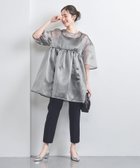 【ユナイテッドアローズ/UNITED ARROWS】のスケルトン シャイン ブラウス SILVER|ID: prp329100004560312 ipo3291000000033641732