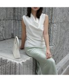 【アニュアンス/anuans】のドレープネックニットトップス WHITE|ID: prp329100004560317 ipo3291000000032737740