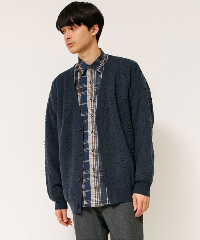 【ジョンブルプライベートラボ/Johnbull Private labo】のJohnbull/3Dニットカーディガン インテリア・キッズ・メンズ・レディースファッション・服の通販 founy(ファニー) https://founy.com/ ファッション Fashion レディースファッション WOMEN トップス・カットソー Tops/Tshirt ニット Knit Tops カーディガン Cardigans インナー Inner カーディガン Cardigan ジャカード Jacquard ベーシック Basic ポケット Pocket |ID: prp329100004560337 ipo3291000000032242689