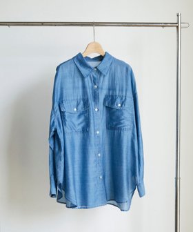 【ドゥ アルシーヴ/Doux archives】 シアーデニムシャツ人気、トレンドファッション・服の通販 founy(ファニー) ファッション Fashion レディースファッション WOMEN トップス・カットソー Tops/Tshirt シャツ/ブラウス Shirts/Blouses シアー Sheer デニム Denim トレンド Trend ベーシック Basic 夏 Summer 羽織 Haori |ID:prp329100004560354