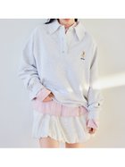 【リリーブラウン/Lily Brown】の【WEB限定カラー】Lily Bearポロスウェット LGRY[005]|ID: prp329100004560367 ipo3291000000032242909