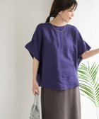 【アーバンリサーチ ドアーズ/URBAN RESEARCH DOORS】のリネンコクーンシルエットブラウス 人気、トレンドファッション・服の通販 founy(ファニー) ファッション Fashion レディースファッション WOMEN トップス・カットソー Tops/Tshirt シャツ/ブラウス Shirts/Blouses 2025年 2025 2025春夏・S/S Ss,Spring/Summer,2025 シンプル Simple スリーブ Sleeve リネン Linen リラックス Relax エレガント 上品 Elegant 夏 Summer S/S・春夏 Ss・Spring/Summer thumbnail NAVY|ID: prp329100004560372 ipo3291000000032356194