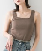 【センスオブプレイス/SENSE OF PLACE by URBAN RESEARCH】のスクエアネックカップツキタンクトップ 人気、トレンドファッション・服の通販 founy(ファニー) ファッション Fashion レディースファッション WOMEN 2025年 2025 2025春夏・S/S Ss,Spring/Summer,2025 おすすめ Recommend カーディガン Cardigan シンプル Simple ジャケット Jacket タンク Tank デコルテ Decolletage 夏 Summer S/S・春夏 Ss・Spring/Summer thumbnail MOCHA|ID: prp329100004560382 ipo3291000000032243021