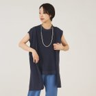 【カリテ/qualite】の《セットアップ対応》レーヨンストレッチ2WAYニットジレ ブルーグレー|ID: prp329100004560383 ipo3291000000032243026