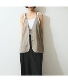 【アダム エ ロペ/ADAM ET ROPE'】の【WEB限定】2WAYダブルストラップキャミソールジレ グレー系(09)|ID: prp329100004560387 ipo3291000000032786876