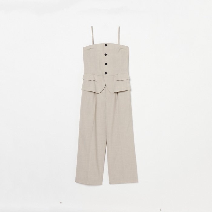 【エリオポール/heliopole】のJUMP SUITS (COMBINAISON) インテリア・キッズ・メンズ・レディースファッション・服の通販 founy(ファニー) https://founy.com/ ファッション Fashion レディースファッション Ladies' Fashion Online スーツ Suits ウォッシャブル Washable キャミソール Camisole ストレッチ Stretch セットアップ Set Up 人気 Popularity |ID: prp329100004560393 ipo3291000000032610388