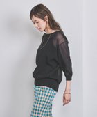 【その他のブランド/Other】のシアー ボートネックニット BLACK|ID: prp329100004560405 ipo3291000000032243175