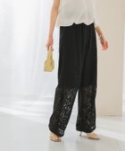 【アーバンリサーチ ロッソ/URBAN RESEARCH ROSSO】のレースパンツ 人気、トレンドファッション・服の通販 founy(ファニー) ファッション Fashion レディースファッション Fashion for Women パンツ Pants & Trousers 2025年 2025 2025春夏・S/S Spring/Summer 2025 SS25 おすすめ Recommended / Our Picks シアー Sheer, See-Through シンプル Simple, Minimal ストレート Straight, Straight Cut レース Lace, Lace Fabric 切替 Switching, Contrast Panel 夏 Summer S/S・春夏 SS, Spring/Summer, Warm Season thumbnail black|ID: prp329100004560414 ipo3291000000032736088