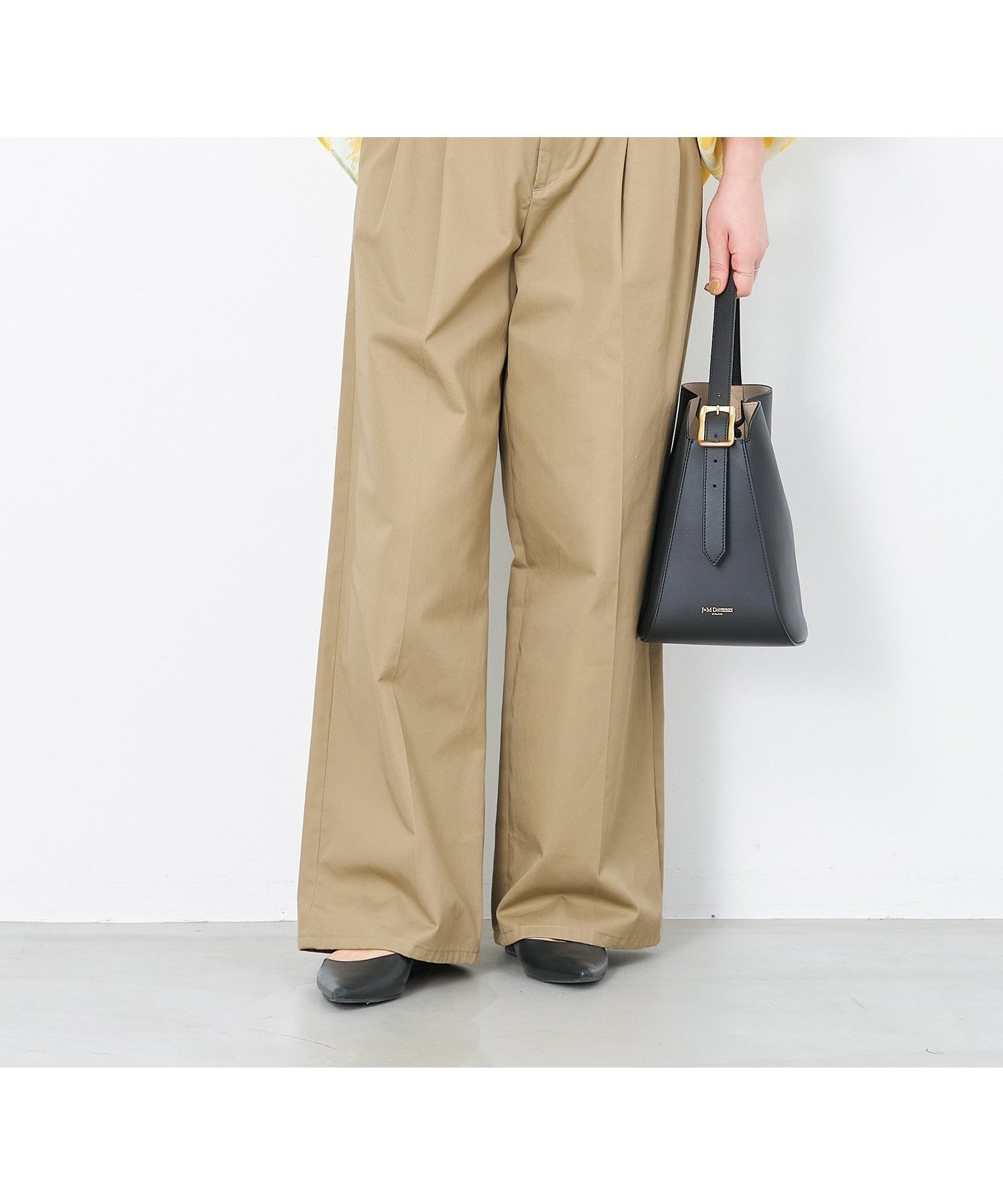 【マイカ ディール/MICA & DEAL】のチノワイドパンツ 3サイズ展開 インテリア・キッズ・メンズ・レディースファッション・服の通販 founy(ファニー) 　ファッション　Fashion　レディースファッション　Fashion for Women　パンツ　Pants & Trousers　クラシック　Classic, Timeless Style　スラックス　Slacks, Dress Pants　トレンド　Trend, Trending Now　人気　Popular, Best Seller　バランス　Balance, Style Balance　モダン　Modern, Contemporary　ワイド　Wide, Wide Fit　エレガント 上品　Elegant　BEIGE|ID: prp329100004560422 ipo3291000000032767718