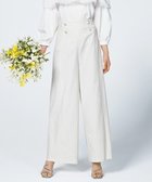 【ストロベリーフィールズ/STRAWBERRY FIELDS】のメタル釦ワイドパンツ 人気、トレンドファッション・服の通販 founy(ファニー) ファッション Fashion レディースファッション WOMEN パンツ Pants メタル Metal ワイド Wide thumbnail オフホワイト|ID: prp329100004560423 ipo3291000000032243324