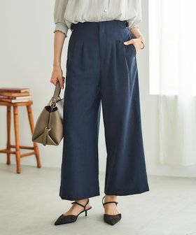 【ルクールブラン/le.coeur blanc】の《手洗い可能》タンブラーブッチャータックワイドパンツ 人気、トレンドファッション・服の通販 founy(ファニー) ファッション Fashion レディースファッション Fashion for Women パンツ Pants & Trousers おすすめ Recommended / Our Picks ジャケット Jacket, Outerwear セットアップ Set-Up, Coordinated Outfit バランス Balance, Style Balance ワイド Wide, Wide Fit 今季 This Season, Current Season |ID:prp329100004560440