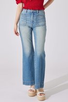 【リエンダ/rienda】のブーツカットデニムパンツ 人気、トレンドファッション・服の通販 founy(ファニー) ファッション Fashion レディースファッション WOMEN パンツ Pants デニムパンツ Denim Pants ヴィンテージ Vintage シンプル Simple スニーカー Sneakers デニム Denim トレンド Trend パッチ Patch フロント Front ブリーチ Bleach ポケット Pocket 再入荷 Restock/Back In Stock/Re Arrival おすすめ Recommend thumbnail L/BLU1|ID: prp329100004560447 ipo3291000000032243491