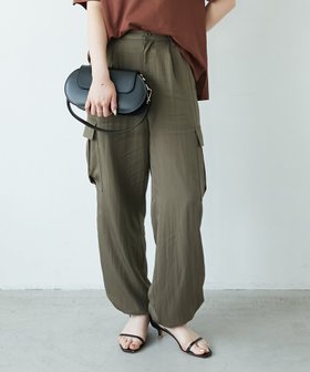 【ルクールブラン/le.coeur blanc】の《Oggi専属モデル 飯豊まりえさん着用》テンセルカーゴパンツ 人気、トレンドファッション・服の通販 founy(ファニー) ファッション Fashion レディースファッション WOMEN パンツ Pants おすすめ Recommend カーゴパンツ Cargo Pants |ID:prp329100004560451