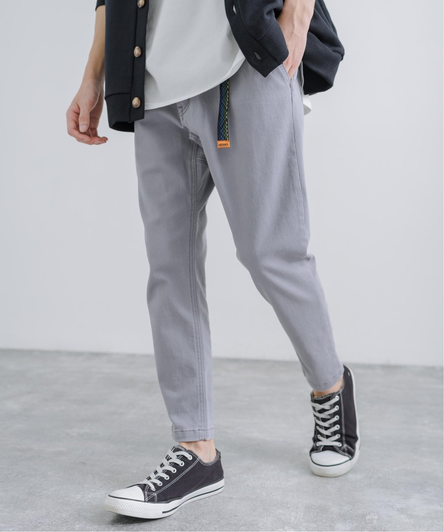 【ロッキーモンロー/Rocky Monroe】のKRIFF MAYER ストレッチツイル クライミングナローパンツ インテリア・キッズ・メンズ・レディースファッション・服の通販 founy(ファニー) 　ファッション　Fashion　レディースファッション　WOMEN　パンツ　Pants　アウトドア　Outdoor　アメリカン　American　くるぶし　Ankle　シェイプ　Shape　ストレッチ　Stretch　スニーカー　Sneakers　ツイル　Twill　テーパード　Tapered　トレンド　Trend　人気　Popularity　フィット　Fit　プリント　Print　ベーシック　Basic　ミックス　Mix　メンズ　Mens　ループ　Loop　ワイド　Wide　再入荷　Restock/Back In Stock/Re Arrival　おすすめ　Recommend　ビジネス 仕事 通勤　Business　Lグレー|ID: prp329100004560453 ipo3291000000032243530