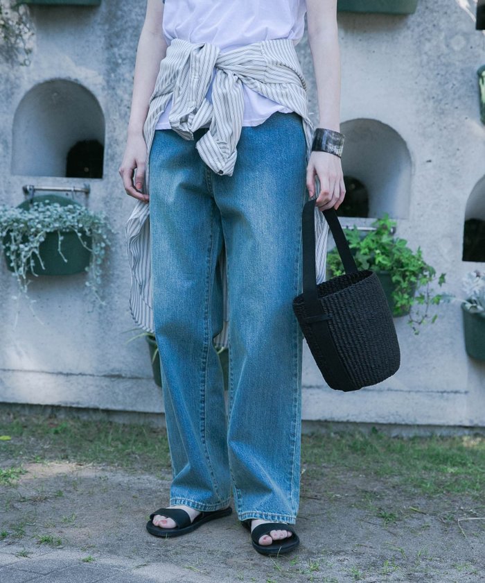 【アーバンリサーチ/URBAN RESEARCH】の『4サイズ展開』new basic ストレートフィットデニムパンツ インテリア・キッズ・メンズ・レディースファッション・服の通販 founy(ファニー) https://founy.com/ ファッション Fashion レディースファッション Fashion for Women パンツ Pants & Trousers デニムパンツ・ジーンズ・美脚デニム Denim Jeans & Pants 2025年 2025 2025春夏・S/S Spring/Summer 2025 SS25 コンパクト Compact, Small Size デニム Denim, Jeans Material フィット Fit, Slim Fit ベーシック Basic, Essential ポケット Pocket, Pocket Detail 夏 Summer S/S・春夏 SS, Spring/Summer, Warm Season |ID: prp329100004560457 ipo3291000000032720575