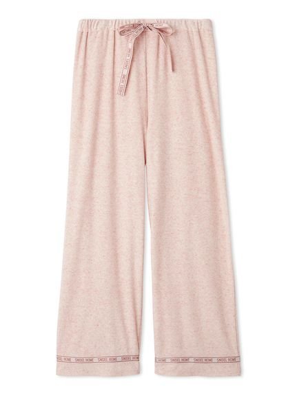 【スナイデル ホーム/SNIDEL HOME】の【sorbet light】【接触冷感】メランジロングパンツ インテリア・キッズ・メンズ・レディースファッション・服の通販 founy(ファニー) 　ファッション　Fashion　レディースファッション　Ladies' Fashion Online　パンツ　Pants　ドット　Dot　パイピング　Piping　メランジ　Melange　モノトーン　Monotone　ロング　Long　PNK[066]|ID: prp329100004560461 ipo3291000000032666492