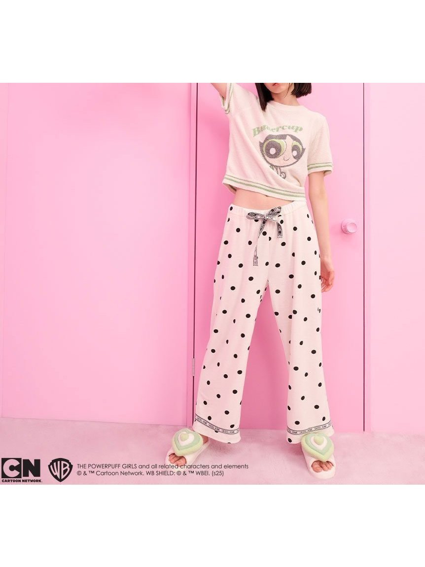 【スナイデル ホーム/SNIDEL HOME】の【sorbet light】【接触冷感】メランジロングパンツ インテリア・キッズ・メンズ・レディースファッション・服の通販 founy(ファニー) 　ファッション　Fashion　レディースファッション　Ladies' Fashion Online　パンツ　Pants　ドット　Dot　パイピング　Piping　メランジ　Melange　モノトーン　Monotone　ロング　Long　DOT[934]|ID: prp329100004560461 ipo3291000000032666494