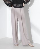 【ナノ ユニバース/nano universe】のツータックワイドパンツ 人気、トレンドファッション・服の通販 founy(ファニー) ファッション Fashion レディースファッション WOMEN パンツ Pants ウォッシャブル Washable 春 Spring カットソー Cut And Sew スウェット Sweat リラックス Relax ワイド Wide エレガント 上品 Elegant ビジネス 仕事 通勤 Business 2025年 2025 2025春夏・S/S Ss,Spring/Summer,2025 thumbnail グレージュ3|ID: prp329100004560466 ipo3291000000032243658