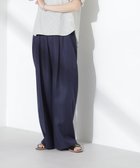 【ナノ ユニバース/nano universe】のツータックワイドパンツ 人気、トレンドファッション・服の通販 founy(ファニー) ファッション Fashion レディースファッション WOMEN パンツ Pants ウォッシャブル Washable 春 Spring カットソー Cut And Sew スウェット Sweat リラックス Relax ワイド Wide エレガント 上品 Elegant ビジネス 仕事 通勤 Business 2025年 2025 2025春夏・S/S Ss,Spring/Summer,2025 thumbnail D.ネイビー1|ID: prp329100004560466 ipo3291000000032243660