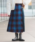 【ビームス ウイメン/BEAMS】の【6/12再値下げ】チェック 切り替え キルト スカート BLUE|ID: prp329100004560771 ipo3291000000032605397