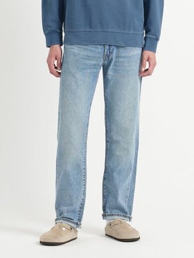 【リーバイス/Levis / MEN】の505TM レギュラーフィット ライトインディゴ GOTTA BE THERE セルビッジ 人気、トレンドファッション・服の通販 founy(ファニー) ファッション Fashion メンズファッション MEN ストレート Straight フィット Fit ベーシック Basic モダン Modern レギュラー Regular |ID:prp329100004560834