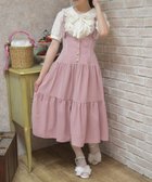 【アクシーズファム/axes femme】のティアードジャンスカ 人気、トレンドファッション・服の通販 founy(ファニー) ファッション Fashion レディースファッション WOMEN おすすめ Recommend クラシカル Classical ティアード Tiered フリル Frills リボン Ribbon 切替 Switching 半袖 Short Sleeve 夏 Summer thumbnail ピンク|ID: prp329100004560868 ipo3291000000032247619