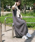 【アイテムズアーバンリサーチ/ITEMS URBAN RESEARCH】のノースリーブバルーンワンピース CHA|ID: prp329100004560877 ipo3291000000033674716