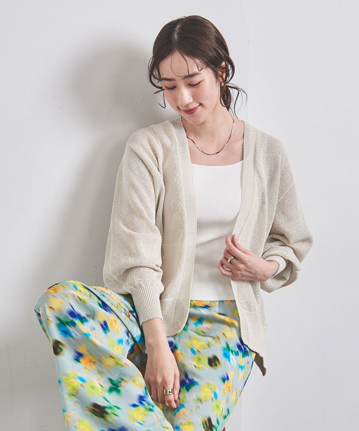 【その他のブランド/Other】のペーパーガウン カーディガン 人気、トレンドファッション・服の通販 founy(ファニー) 　ファッション　Fashion　レディースファッション　WOMEN　トップス・カットソー　Tops/Tshirt　カーディガン　Cardigans　おすすめ　Recommend　カーディガン　Cardigan　ガウン　Gown　スリット　Slit　ベーシック　Basic　ペーパー　Paper　リネン　Linen　リラックス　Relax　 other-1|ID: prp329100004560906 ipo3291000000032247817