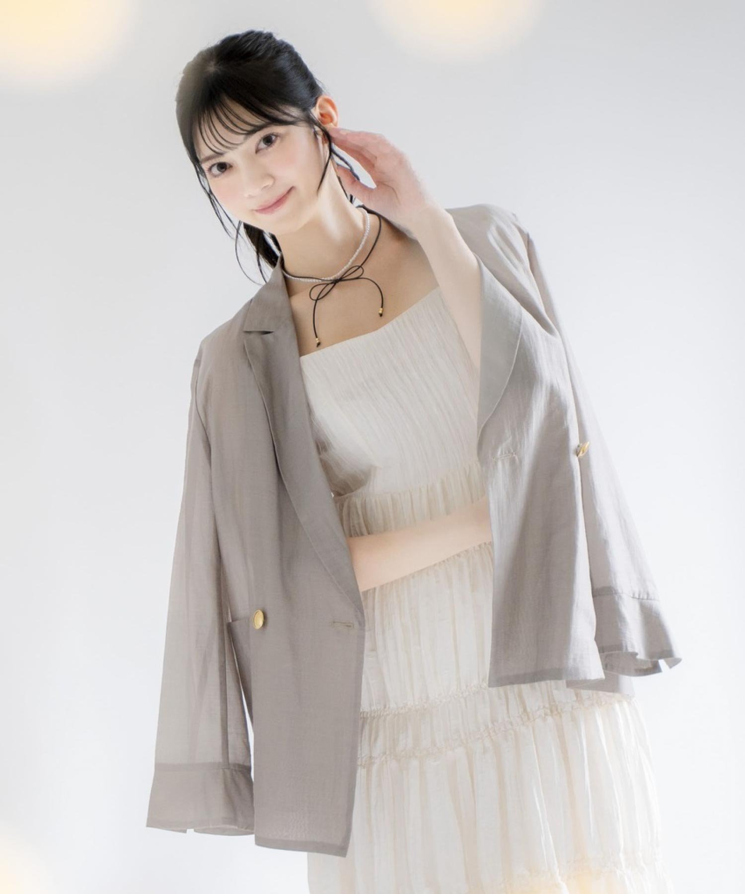 【ノエラ/Noela】のシアーリネンライクジャケット インテリア・キッズ・メンズ・レディースファッション・服の通販 founy(ファニー) 　ファッション　Fashion　レディースファッション　Fashion for Women　アウター　Coat / Outerwear Collection　レディースジャケット・軽アウター　Jackets　おすすめ　Recommended / Our Picks　アウトドア　Outdoor Clothing　エレガント 上品　Elegant　シアー　Sheer, See-Through　シンプル　Simple, Minimal　スリーブ　Sleeve, Long Sleeve / Short Sleeve　トレンド　Trend, Trending Now　ポケット　Pocket, Pocket Detail　リネン　Linen, Linen Fabric　夏　Summer　旅行　Travel　春　Spring　カーキ|ID: prp329100004560944 ipo3291000000032747636