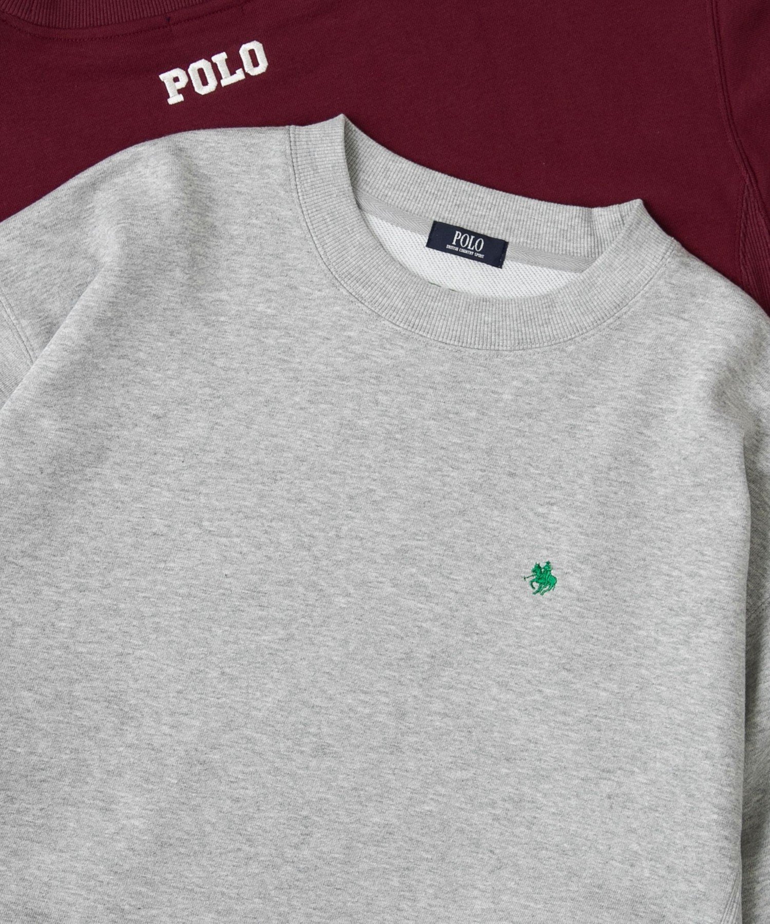 【コーエン/COEN】のPOLO BCS(ポロ・ビーシーエス)ロゴ刺繍スウェット インテリア・キッズ・メンズ・レディースファッション・服の通販 founy(ファニー) 　ファッション　Fashion　レディースファッション　WOMEN　トップス・カットソー　Tops/Tshirt　パーカ　Sweats　スウェット　Sweat　インナー　Inner　スウェット　Sweat　ベーシック　Basic　ポケット　Pocket　別注　Special Order　リラックス　Relax　ルーズ　Loose　ワンポイント　One Point　おすすめ　Recommend　MD.GRAY|ID: prp329100004560955 ipo3291000000032248107