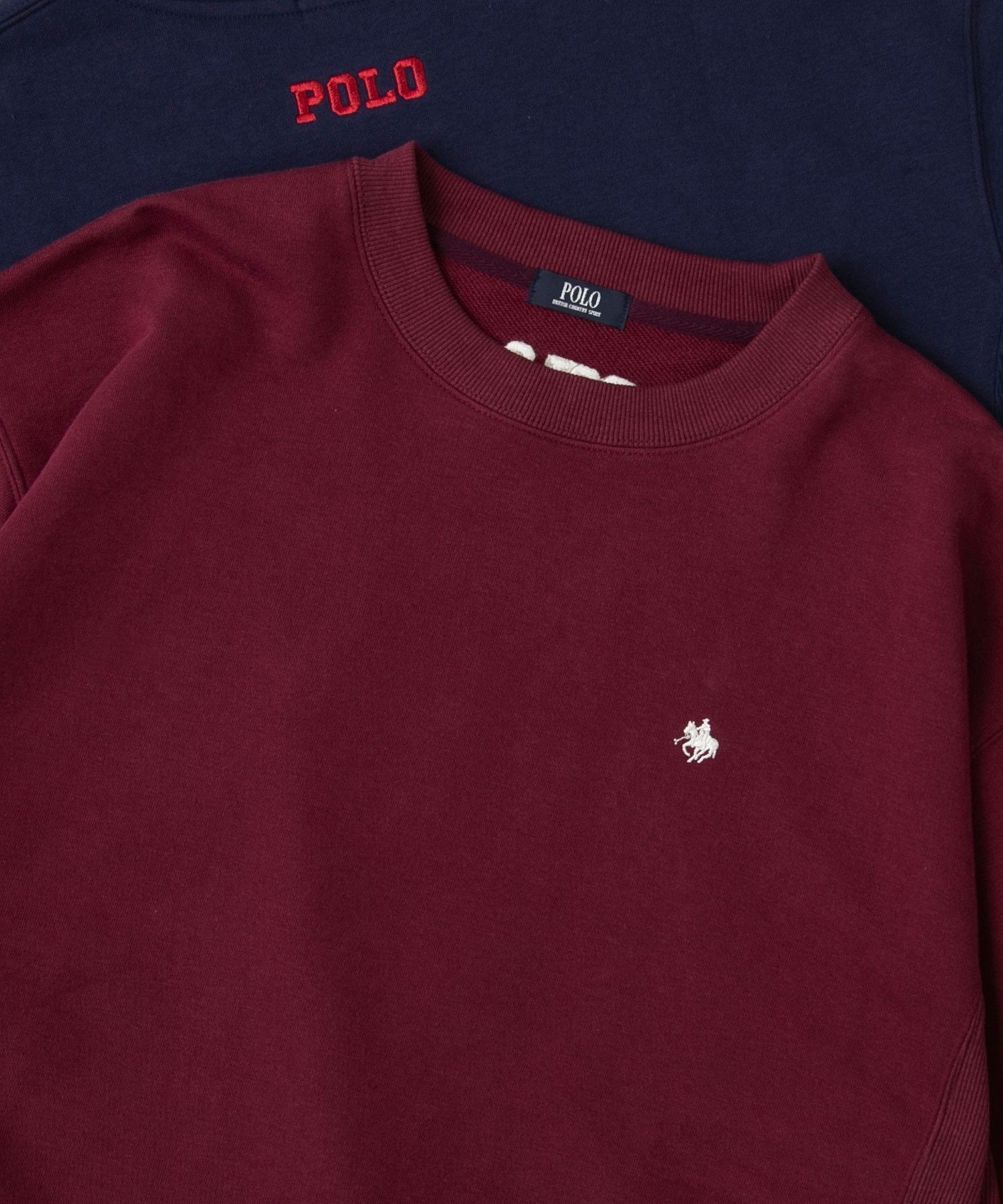 【コーエン/COEN】のPOLO BCS(ポロ・ビーシーエス)ロゴ刺繍スウェット インテリア・キッズ・メンズ・レディースファッション・服の通販 founy(ファニー) 　ファッション　Fashion　レディースファッション　WOMEN　トップス・カットソー　Tops/Tshirt　パーカ　Sweats　スウェット　Sweat　インナー　Inner　スウェット　Sweat　ベーシック　Basic　ポケット　Pocket　別注　Special Order　リラックス　Relax　ルーズ　Loose　ワンポイント　One Point　おすすめ　Recommend　WINE|ID: prp329100004560955 ipo3291000000032248109