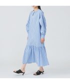 【ビームス ウイメン/BEAMS】の【6/12再値下げ】ストライプ ギャザー キリカエ ワンピース BLUE|ID: prp329100004560984 ipo3291000000032680139