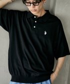 【フリークスストア/FREAK'S STORE】の別注 ワンポイント刺繍ニットポロシャツ/ポロシャツ/刺繍ロゴ/ユニセックス【限定展開】 25SS 人気、トレンドファッション・服の通販 founy(ファニー) ファッション Fashion レディースファッション WOMEN トップス・カットソー Tops/Tshirt ニット Knit Tops シャツ/ブラウス Shirts/Blouses ポロシャツ Polo Shirts 2025年 2025 2025春夏・S/S Ss,Spring/Summer,2025 トレンド Trend ベーシック Basic ポロシャツ Polo Shirt ルーズ Loose ワンポイント One Point 別注 Special Order 夏 Summer S/S・春夏 Ss・Spring/Summer thumbnail ブラック|ID: prp329100004561066 ipo3291000000032248613