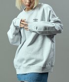 【フリークスストア/FREAK'S STORE】の別注 UMBRO ワンポイントロゴ刺繍 裏起毛ラグランスウェット【限定展開】 ライトグレー|ID: prp329100004561080 ipo3291000000032248674