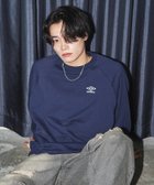【フリークスストア/FREAK'S STORE】の別注 UMBRO ワンポイントロゴ刺繍 裏起毛ラグランスウェット【限定展開】 ネイビー|ID: prp329100004561080 ipo3291000000032248677