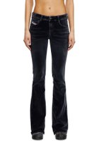 【ディーゼル/DIESEL】のレディース デニム ブーツカット D-EBBEY 人気、トレンドファッション・服の通販 founy(ファニー) ファッション Fashion レディースファッション WOMEN クラシック Classic ストレッチ Stretch スリム Slim デニム Denim ベルベット Velvet thumbnail ブラック|ID: prp329100004561092 ipo3291000000032248731