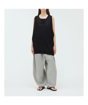 【マーコート/MARcourt】のmizuiro ind ストライプドローストリングイージーパンツ 人気、トレンドファッション・服の通販 founy(ファニー) ファッション Fashion レディースファッション Ladies' Fashion Online パンツ Pants ストライプ Stripe ポケット Pocket リラックス Relax ルーズ Loose ワイド Wide |ID:prp329100004561112