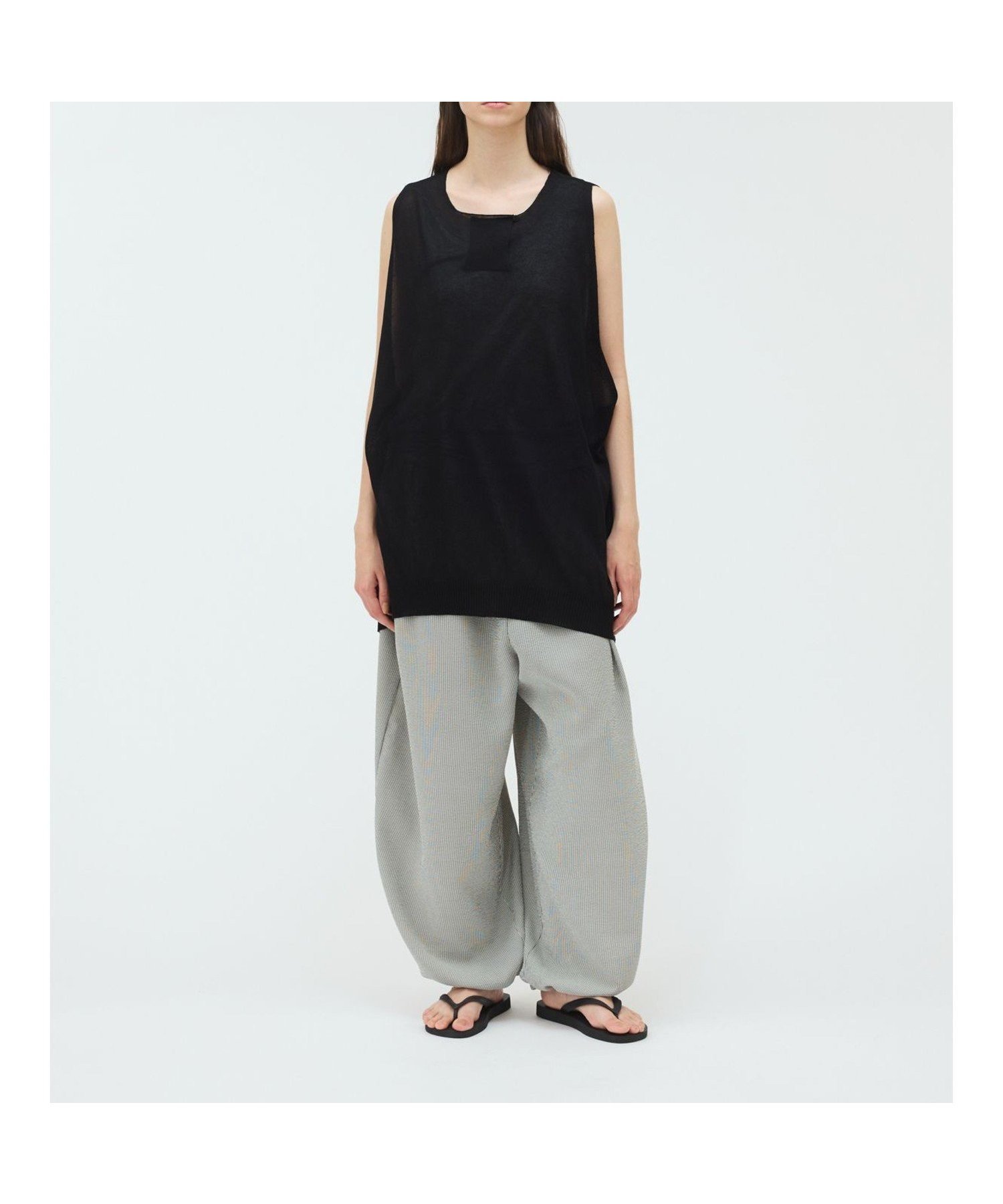 【マーコート/MARcourt】のmizuiro ind ストライプドローストリングイージーパンツ 人気、トレンドファッション・服の通販 founy(ファニー) 　ファッション　Fashion　レディースファッション　Ladies' Fashion Online　パンツ　Pants　ストライプ　Stripe　ポケット　Pocket　リラックス　Relax　ルーズ　Loose　ワイド　Wide　 other-1|ID: prp329100004561112 ipo3291000000032664134
