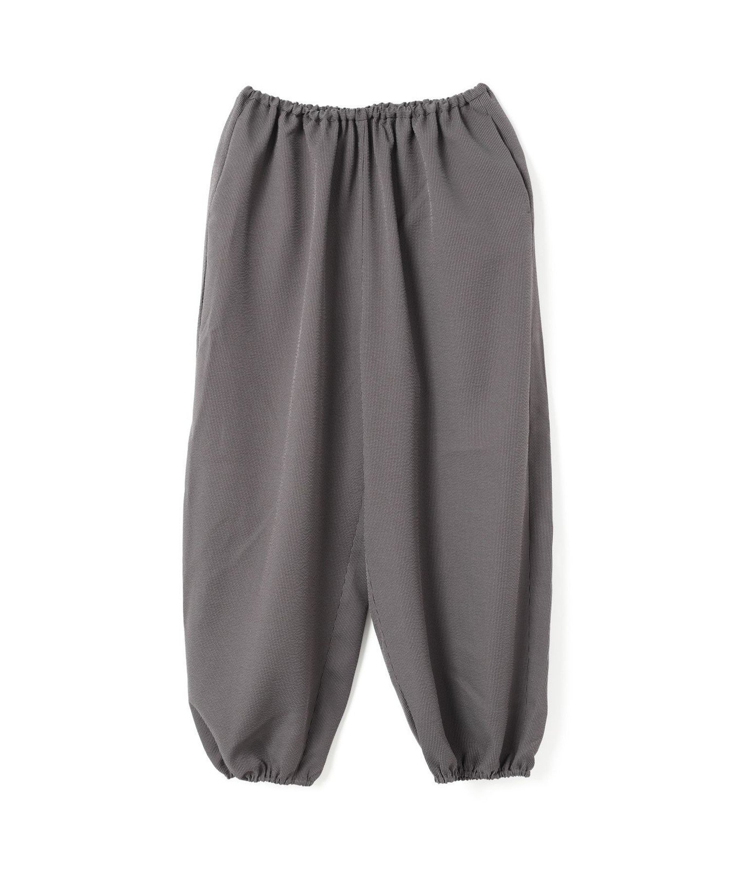 【マーコート/MARcourt】のmizuiro ind ストライプドローストリングイージーパンツ インテリア・キッズ・メンズ・レディースファッション・服の通販 founy(ファニー) 　ファッション　Fashion　レディースファッション　Ladies' Fashion Online　パンツ　Pants　ストライプ　Stripe　ポケット　Pocket　リラックス　Relax　ルーズ　Loose　ワイド　Wide　ブラック|ID: prp329100004561112 ipo3291000000032664143