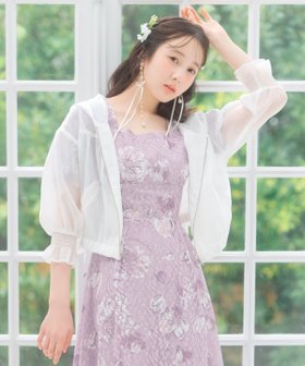 【ウィルセレクション/WILLSELECTION】のキャンディスリーブシアーパーカー 人気、トレンドファッション・服の通販 founy(ファニー) ファッション Fashion レディースファッション Fashion for Women トップス・カットソー Cut & Sew Tops レディースパーカー・カジュアルフーディー Casual Hoodies & Sweatshirts シアー Sheer, See-Through シャーリング Shirring, Ruched スリーブ Sleeve, Long Sleeve / Short Sleeve フィット Fit, Slim Fit フェミニン Feminine, Girly フロント Front, Front Design リボン Ribbon, Bow 夏 Summer 春 Spring S/S・春夏 SS, Spring/Summer, Warm Season |ID:prp329100004561115