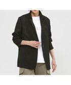 【エヴェックス バイ クリツィア/EVEX by KRIZIA】の【ウォッシャブル】シアースラブテーラードジャケット 人気、トレンドファッション・服の通販 founy(ファニー) ファッション Fashion レディースファッション WOMEN アウター Coat Outerwear ジャケット Jackets テーラードジャケット Tailored Jackets ウォッシャブル Washable シアー Sheer ジャケット Jacket トレンド Trend 夏 Summer 春 Spring S/S・春夏 Ss・Spring/Summer 羽織 Haori thumbnail ブラック|ID: prp329100004561124 ipo3291000000032249017